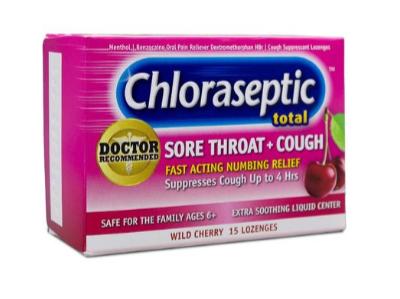 Chloraseptic Total Sore Throat + Cough Wild Cherry